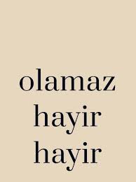 Olamaz Hayır Hayır ft Emir Gökkaya 